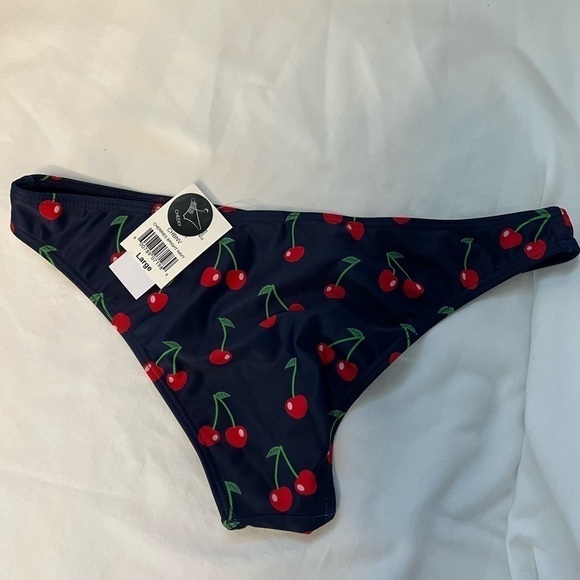 BIKINI bottom cherry print size L JUNIOR - Picture 7 of 7